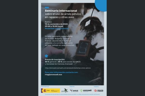 Seminario internacional sobre el uso de arnés pélvico en aves